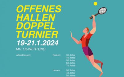 Offenes Hallen-Doppelturnier 19.-21.01.2024