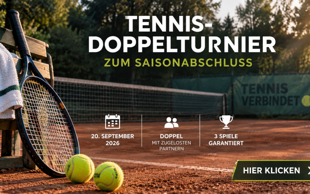 Tennis Doppelturnier 20.09.2026
